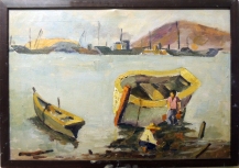 Barcos no Porto de Santos (1958)